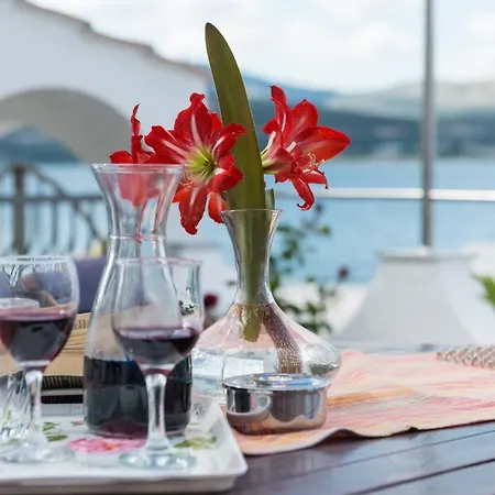 Marin,seaview,terrace Massage Hot Tube,grill Place,parking Apartament Trogir
