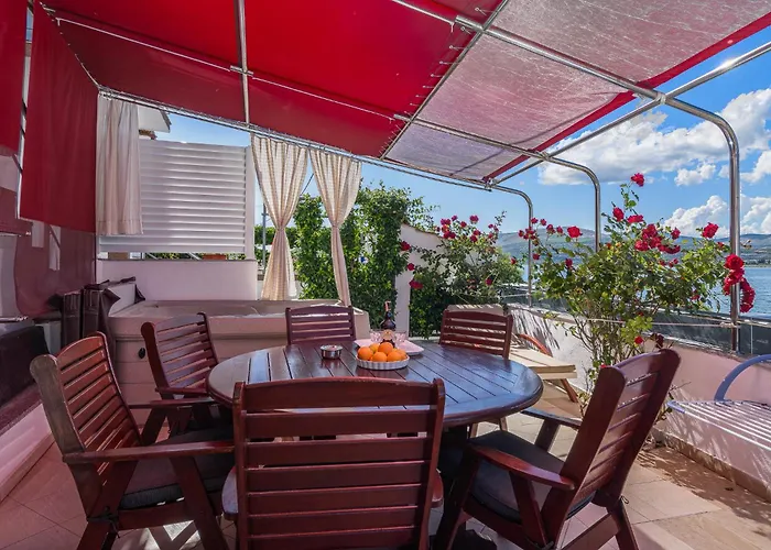 Marin,seaview,terrace With Massage Hot Tube,grill Place,parking Appartement *